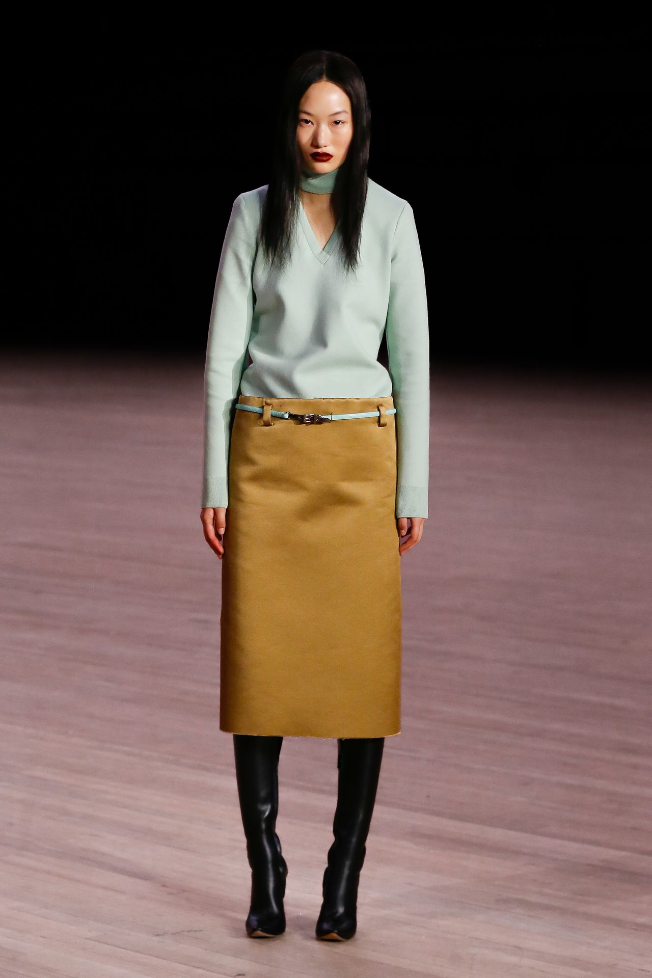 models wear the Marc Jacobs Fall 2026 runway collection at the Park Avenue Armory