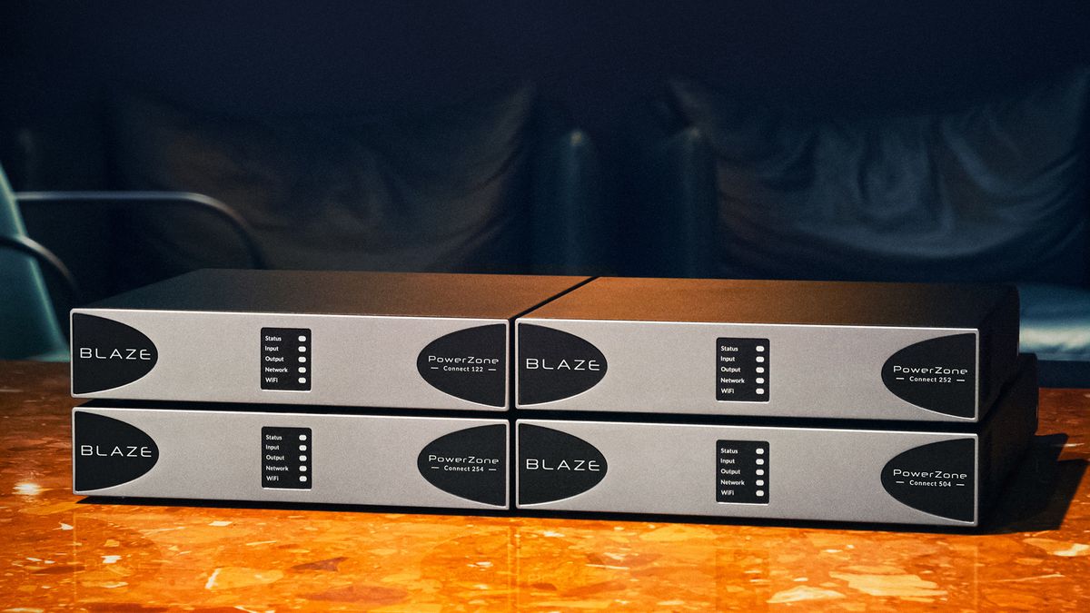 Blaze Audio released the PowerZone Connect Series of power amplifiers. 