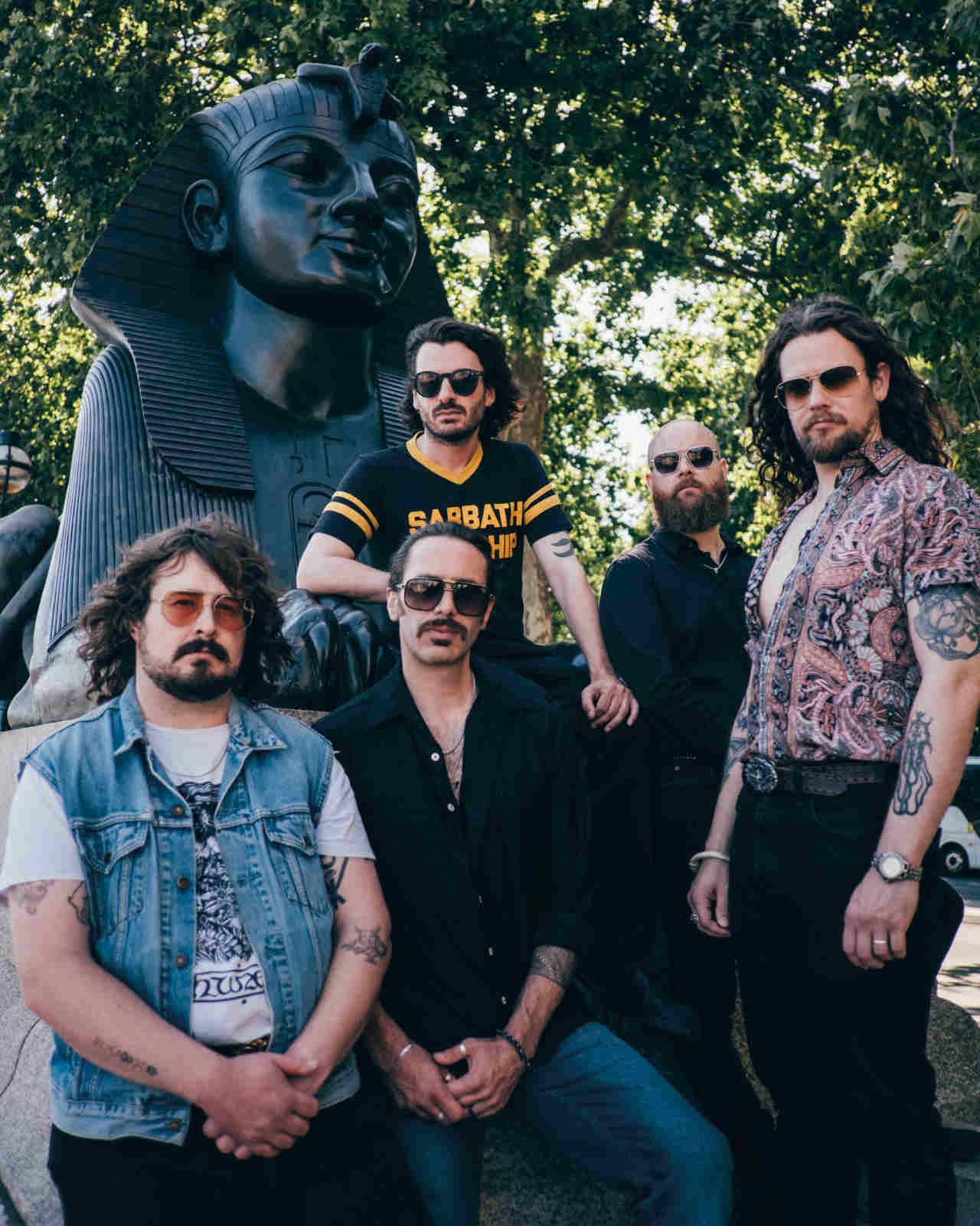 Green Lung posing for a photograph in 2026