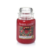 Yankee Classic Large Red Apple Wreath - Now £16.66 Was £24.99 | Boots The aroma of sweet apples, cinnamon, walnuts, and maple will welcome you home for the holidays, filling your nose with the classically nostalgic and spicy smell of Christmas.