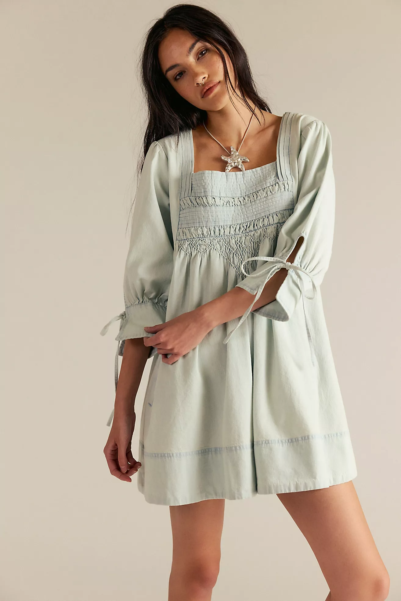 Sonora Denim Mini Dress