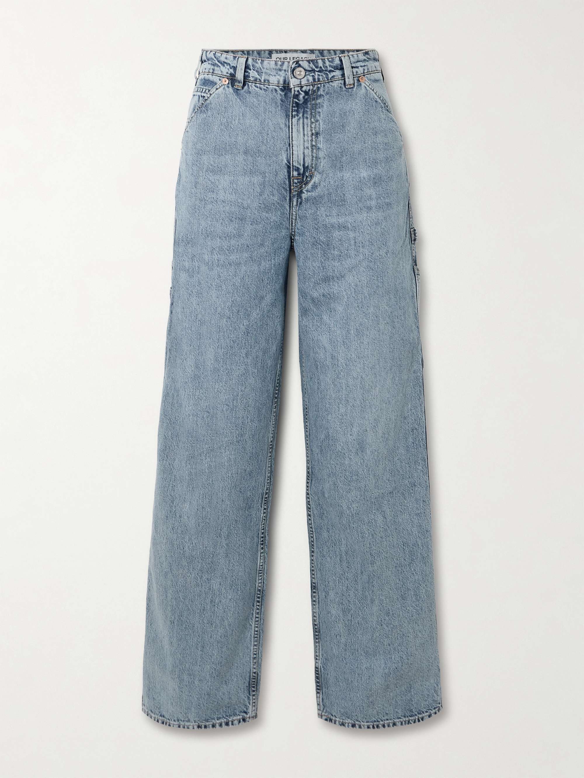 Trade Mid-Rise Wide-Leg Jeans