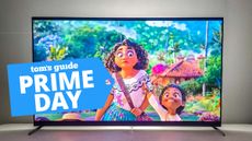 Pixar's Encanto playing on the Sony A80K OLED TV.