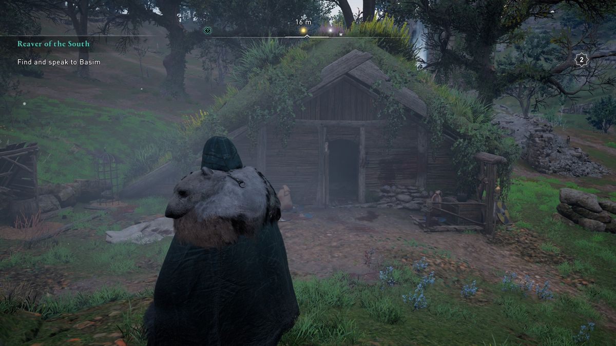 AC valhalla Suthsexe monk's lair treasure hoard map location
