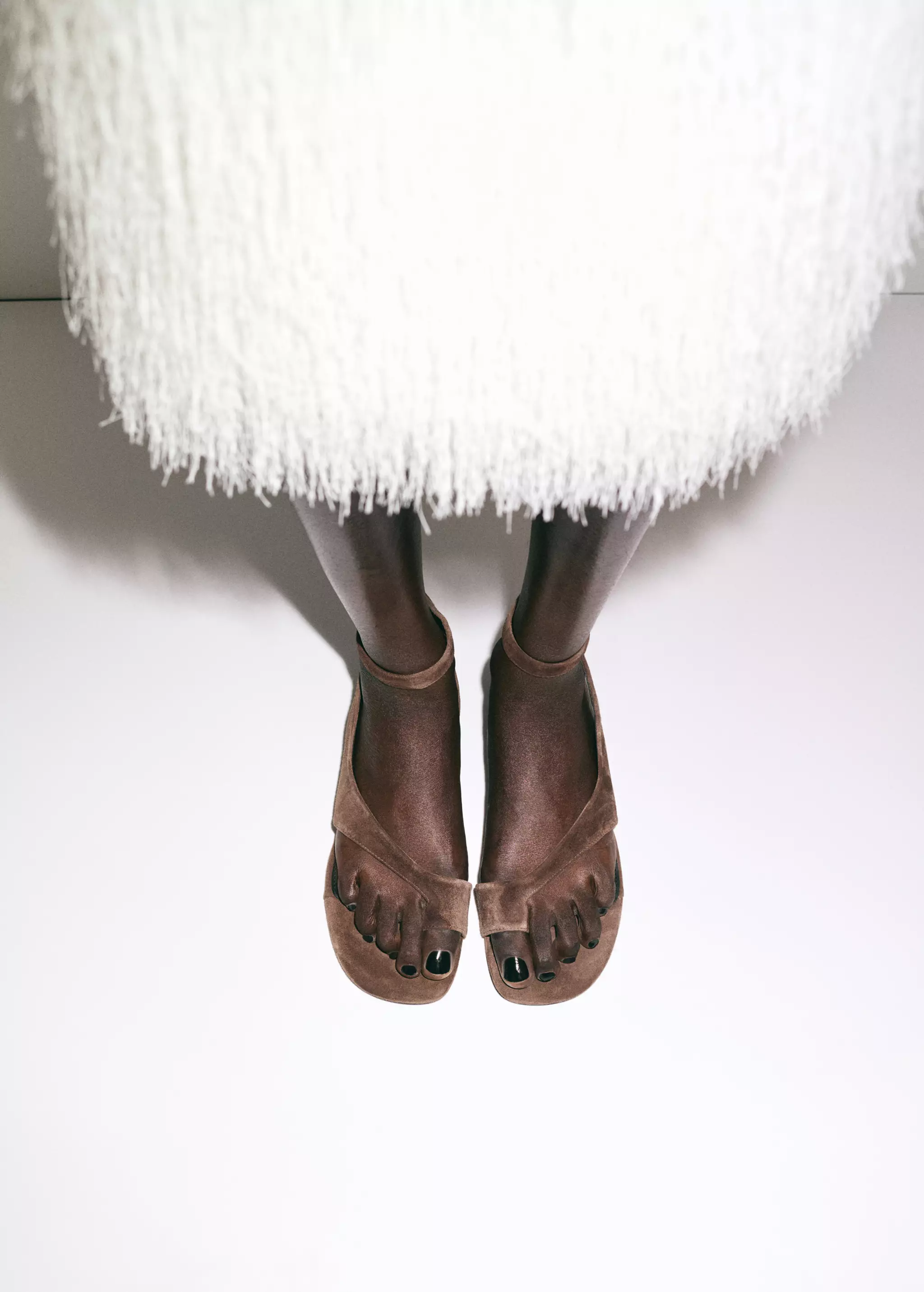 Leather Straps Sandals - Women | Mango United Kingdom