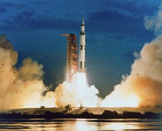 Saturn V's First Launch