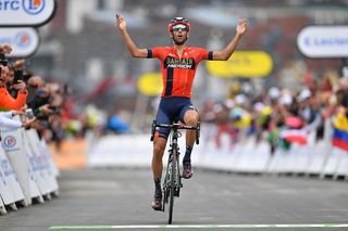 Vincenzo Nibali (Bahrain-Merida) wins stage 20 at the Tour de France