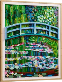 Claude Monet - Bridge over a Pond of Water Lilies | View at Lego- Price: - Ages: - Pieces: - Minifigures: - Item number: Claude Monet - Bridge over a Pond of Water Lilies | View at Lego- Price: - Ages: - Pieces: - Minifigures: - Item number: