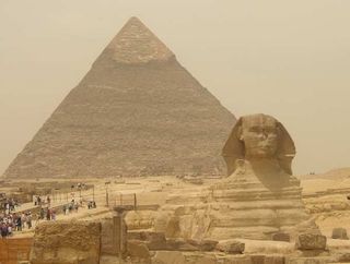 Great Pyramids of Egypt.