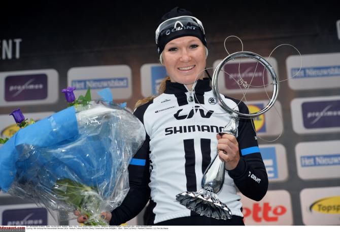 Amy Pieters (Team Giant-Shimano) claimed a nice trophy