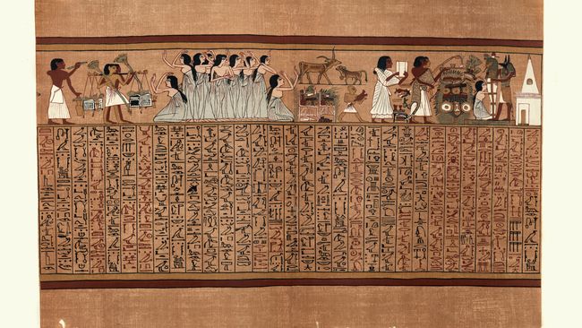 52-foot-long Book of the Dead papyrus from ancient Egypt discovered at ...