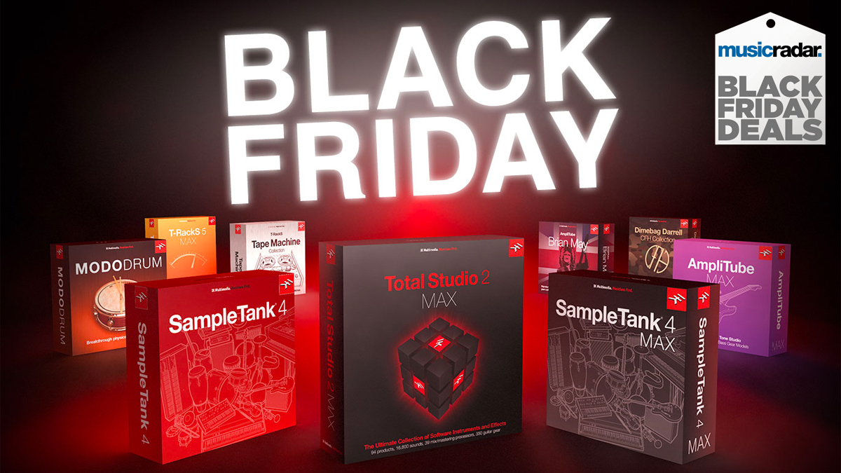 Ik Multimedia Goes Black Friday Bonkers With Up To 60 Off Total Studio 2 Max And Sampletank 4 Musicradar