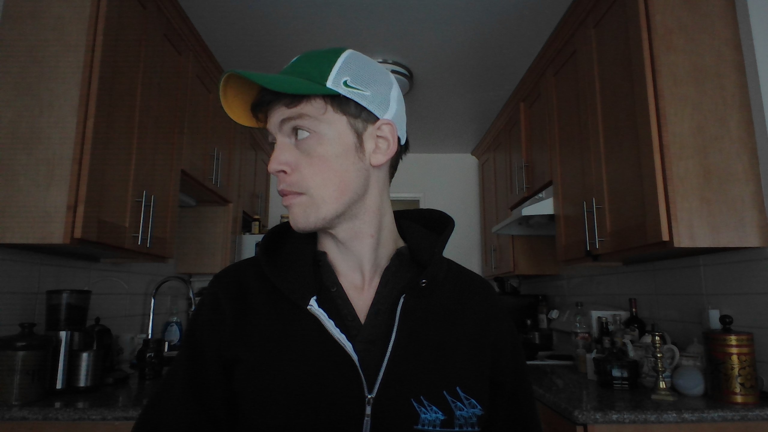 Razer Blade 18 webcam test shot