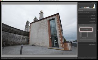 Lightroom tutorial perspective correction