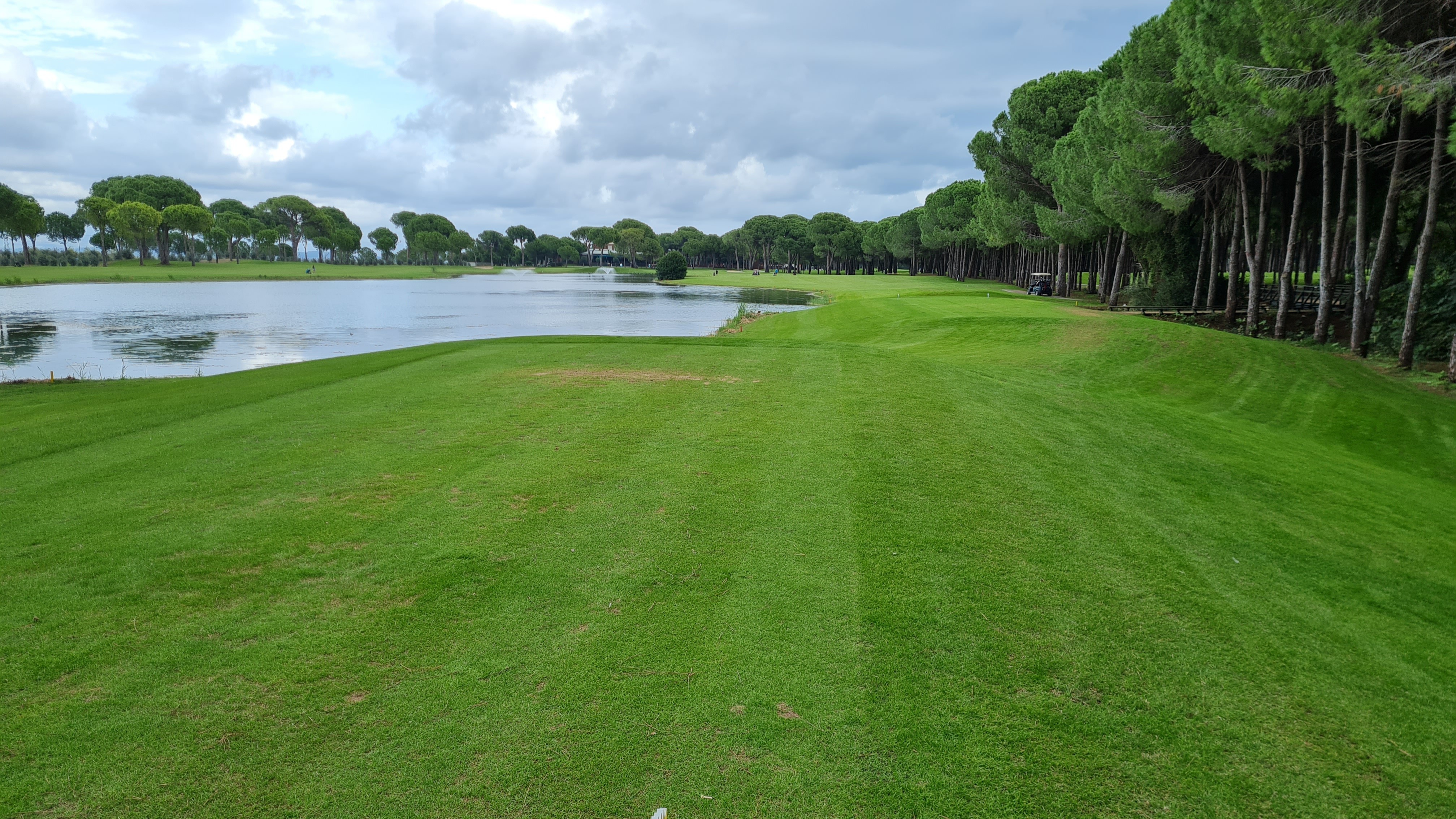 The 18th on the New Course at Gloria Golf Club in Belek, Turkiye