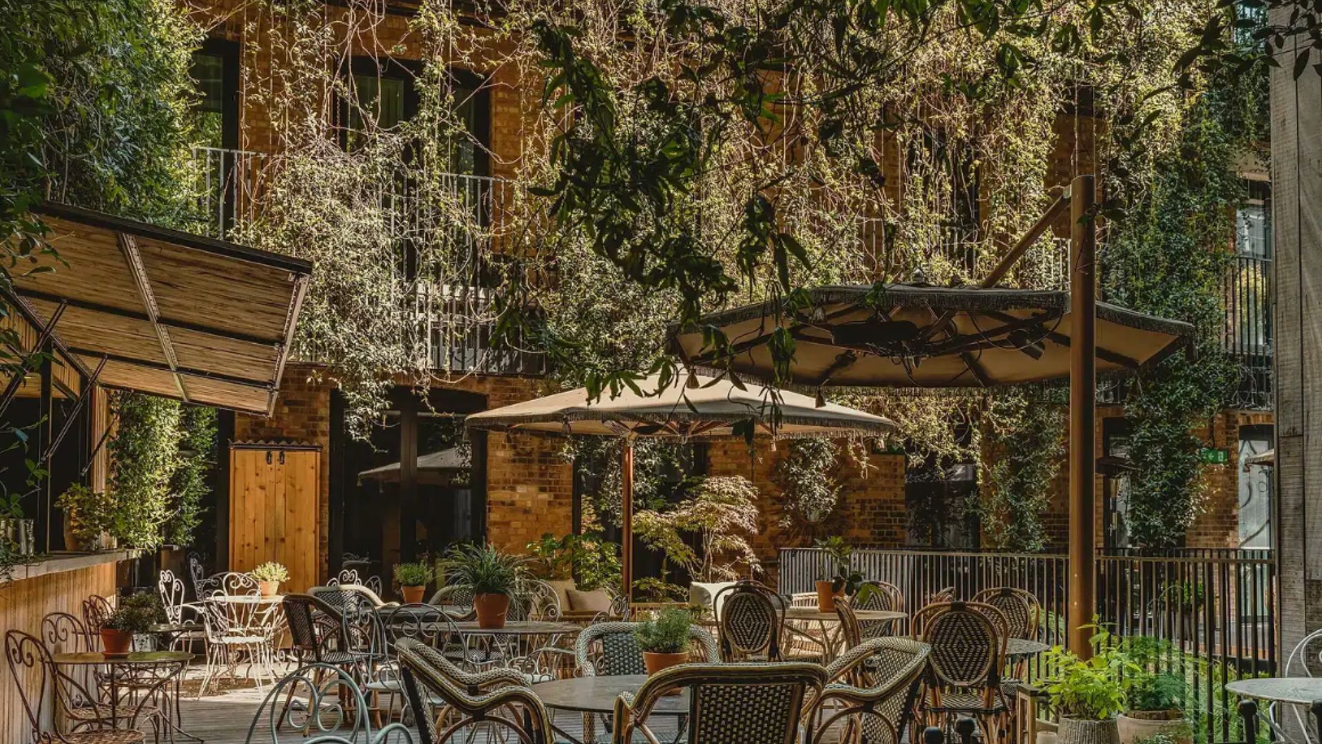 an image of the Jurema terrace at The Mandrake Hotel