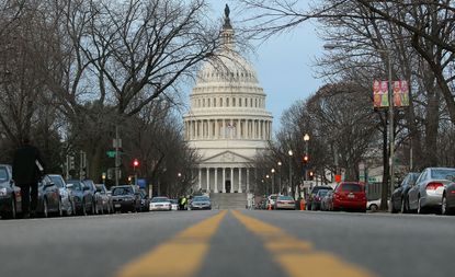 The U.S. Capitol building in D.C.
