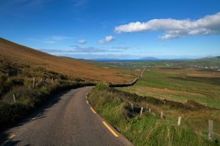 A road in County Kerry, Ireland