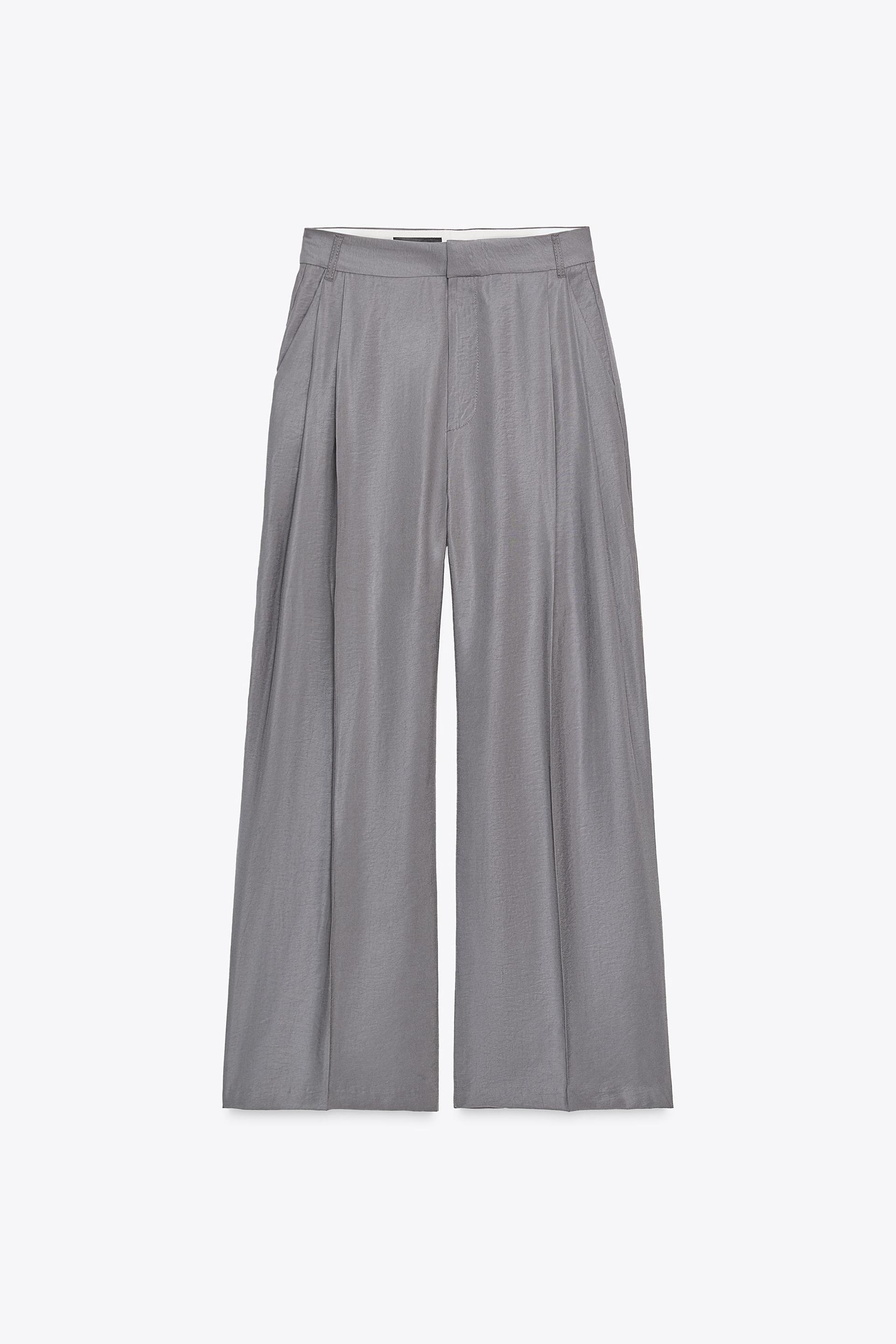 Double Pleat Flap Pants