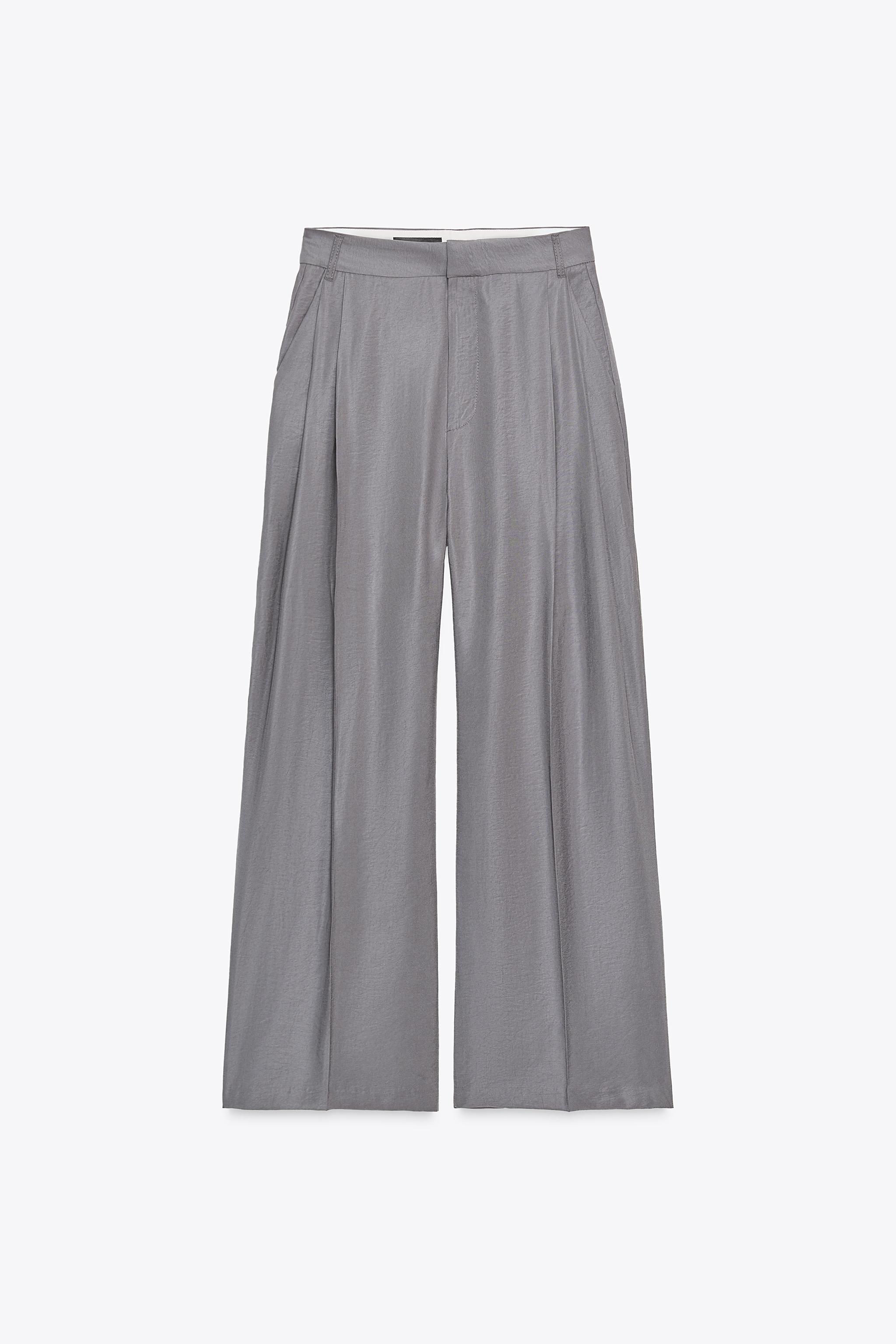 Double Pleat Flap Pants