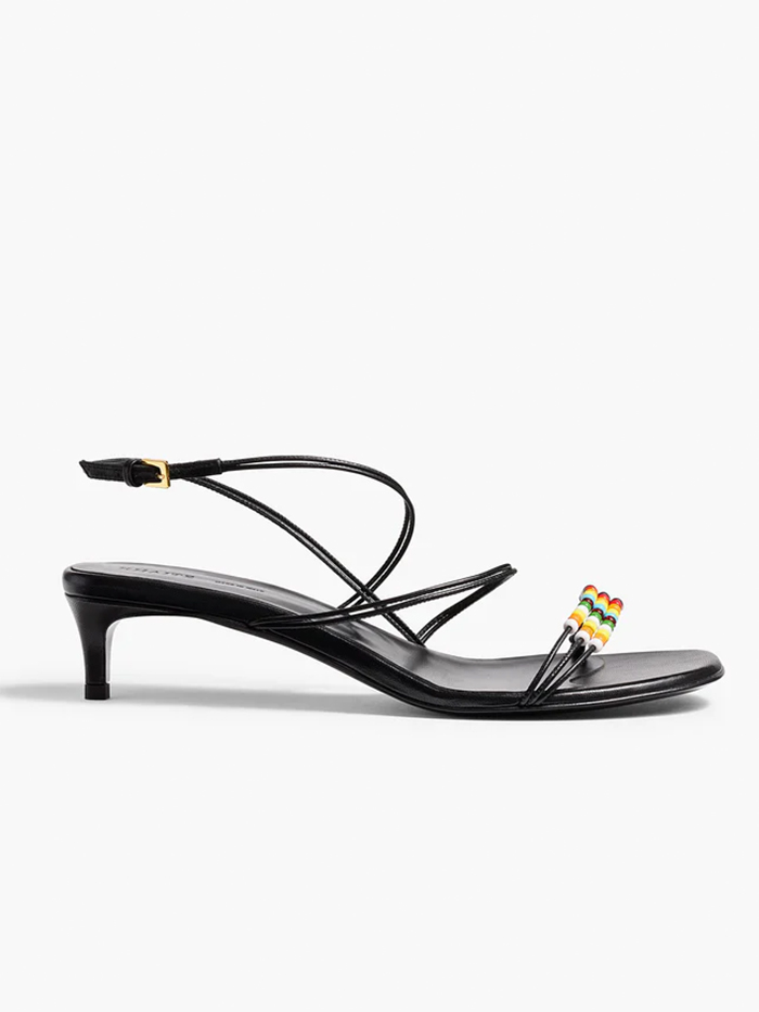Khaite, Loop Kitten Heel Sandals