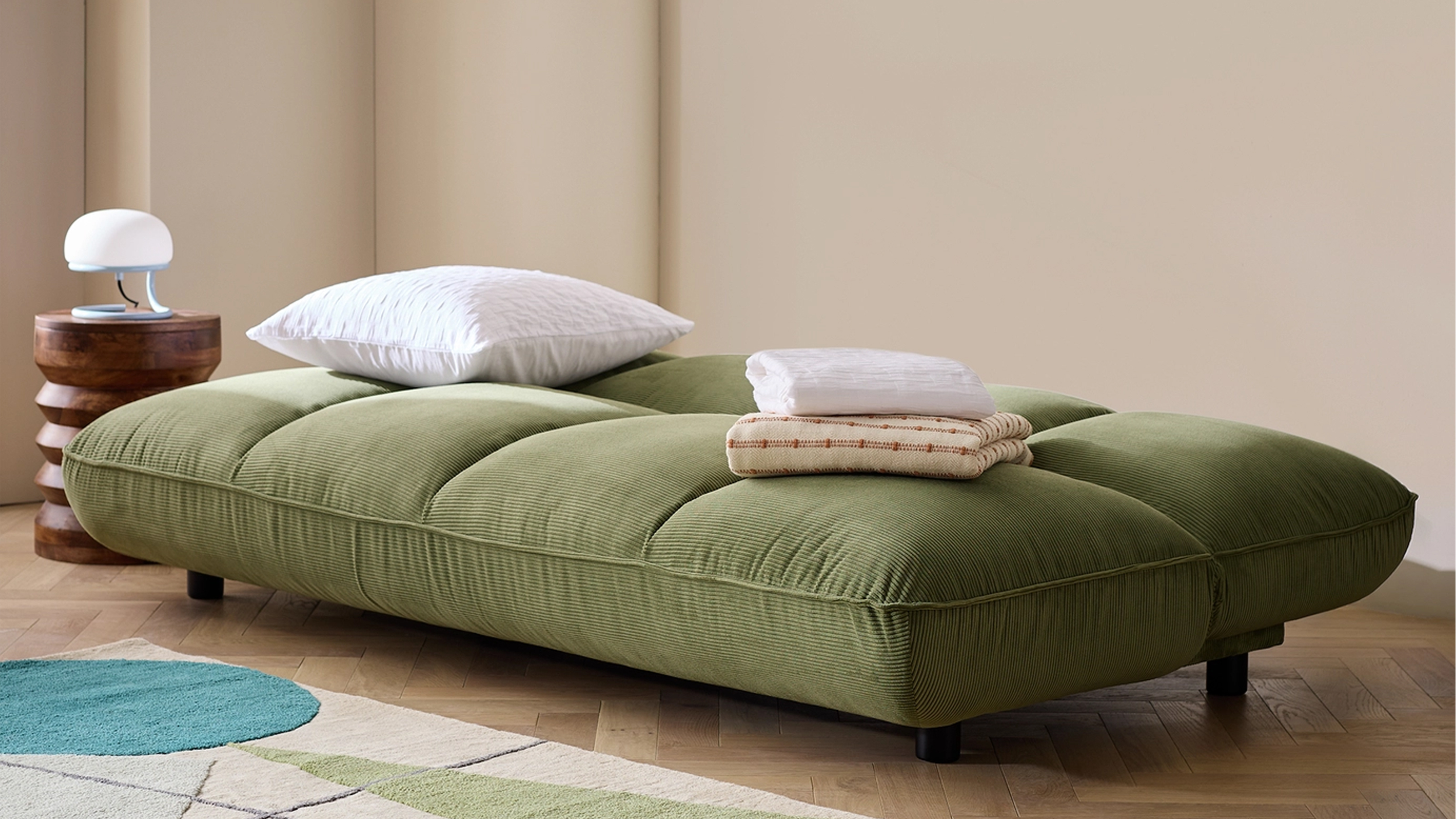 Habitat Bollo sofa bed in green