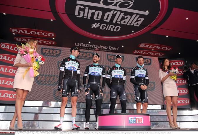 Omega Pharma-Quick Step lead the team classification
