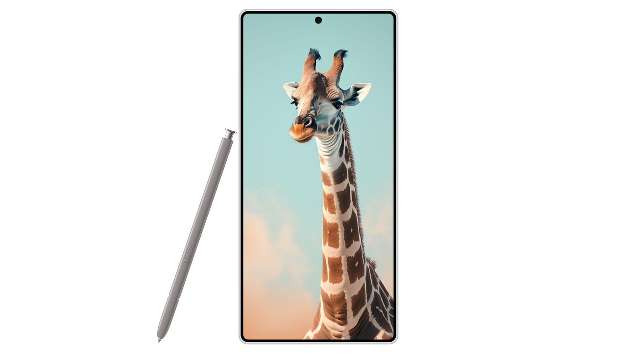 En l&auml;ckt rendering av Samsung Galaxy S25 Ultra.