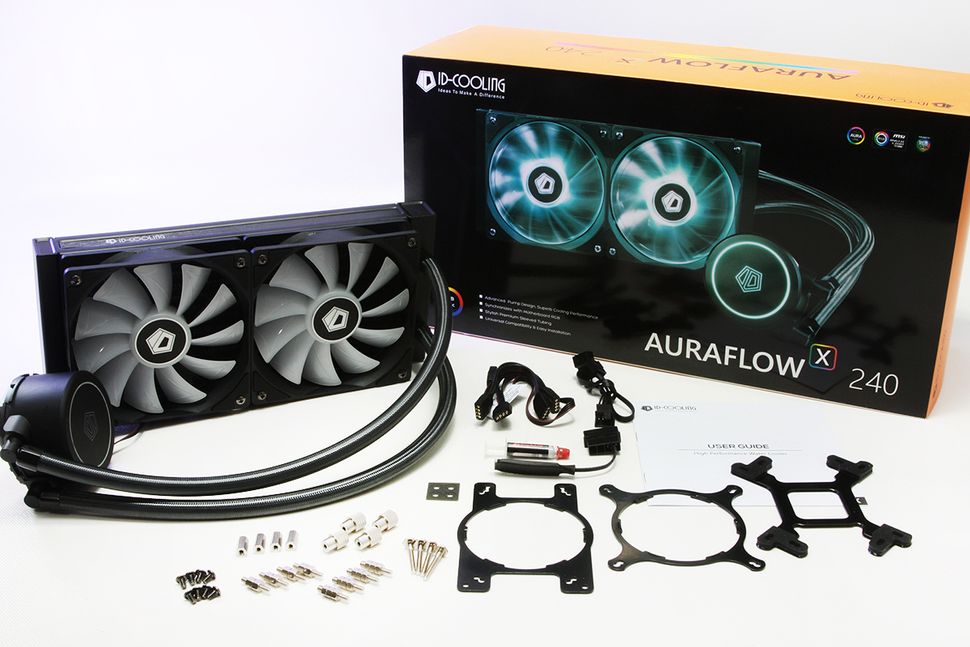 Id Cooling Auraflow X 240 Review Nicely Priced Toms Hardware Tom