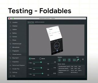 Android Foldable Emulator