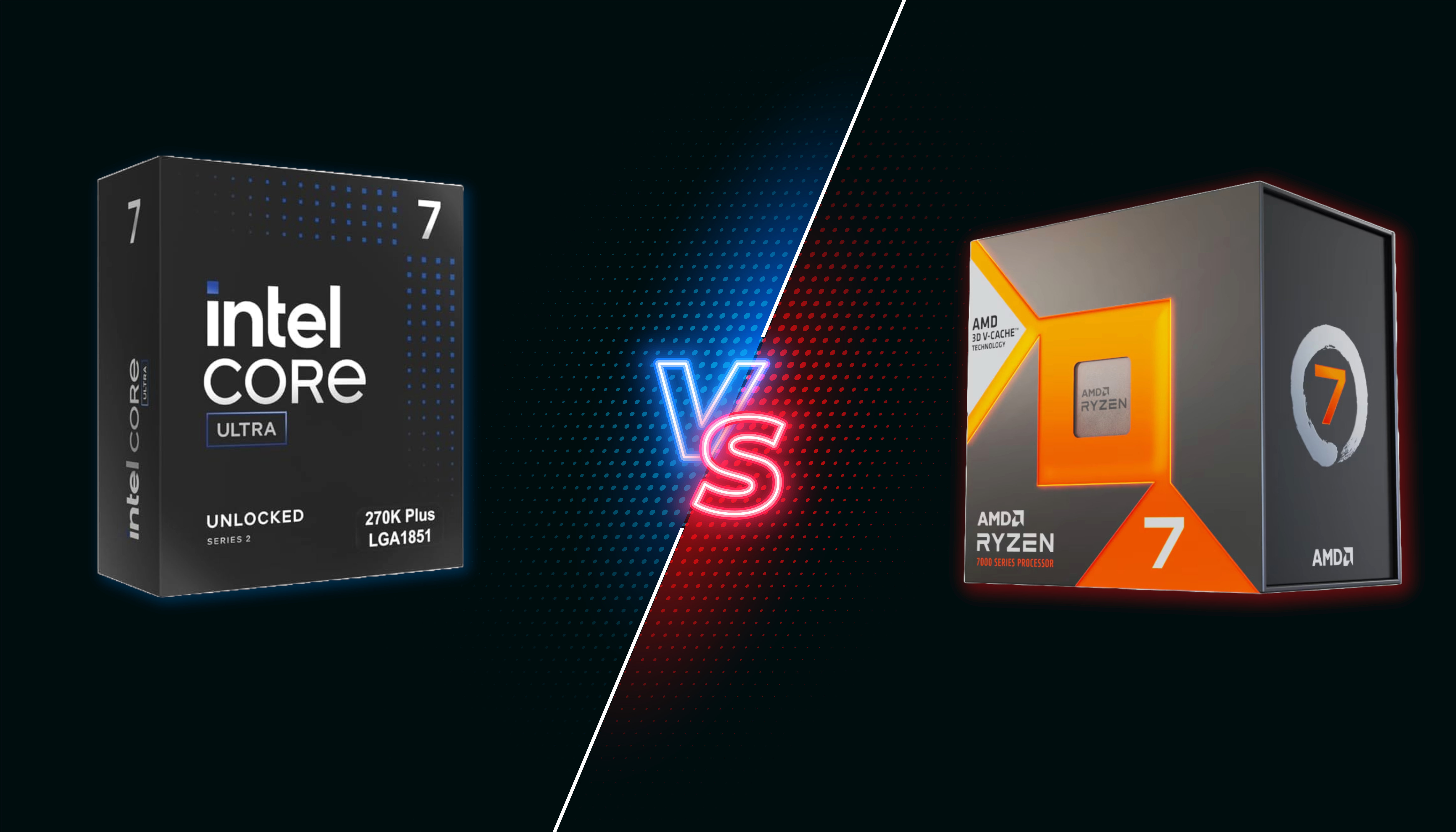 7700X3D and 270K boxes.