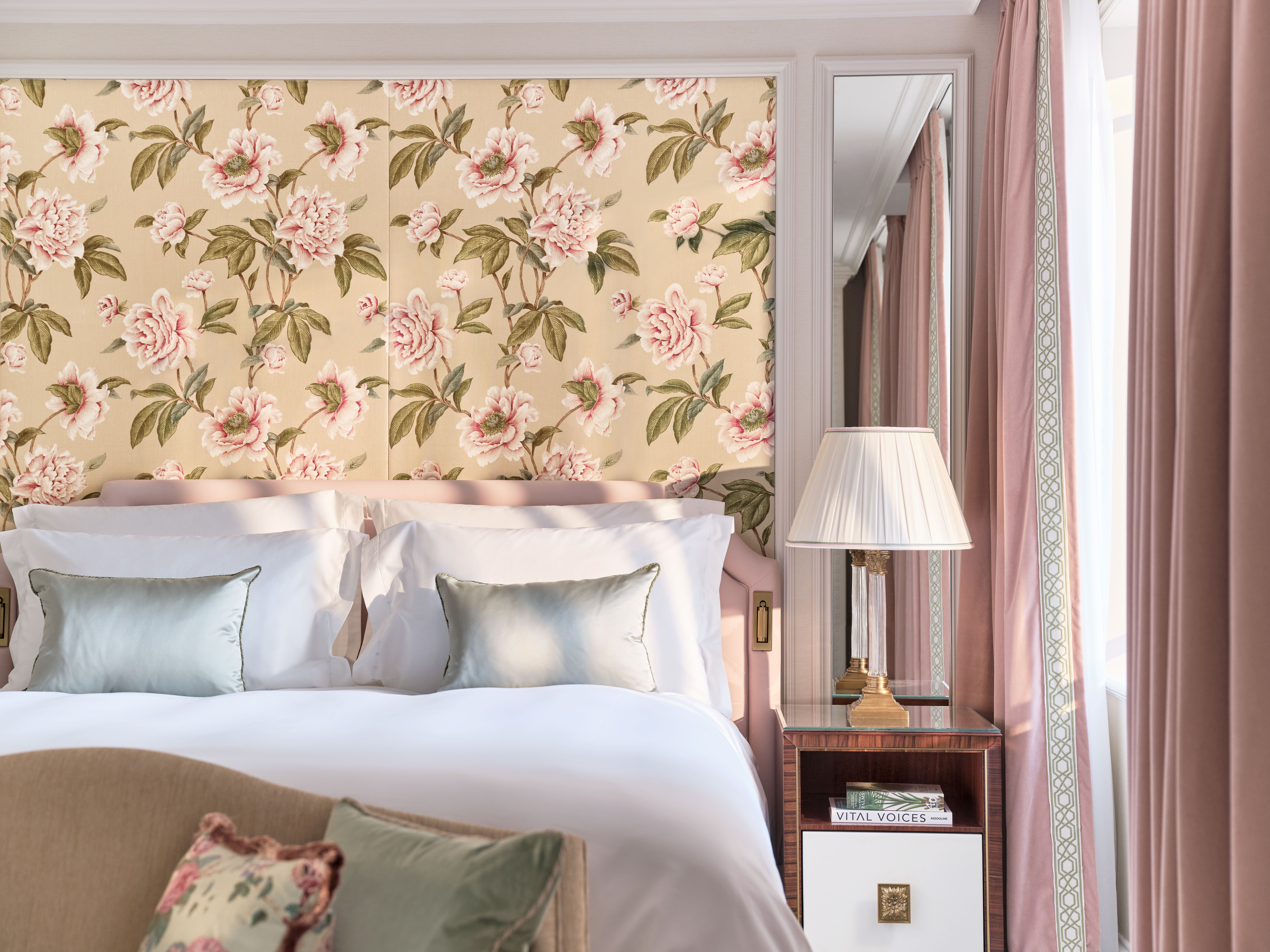 Pierre-Yves Rochon&amp;rsquo;s Royal Suite at The Dorchester, showcasing English-inspired interiors with pastel hues, floral details, bespoke furniture and Hyde Park views