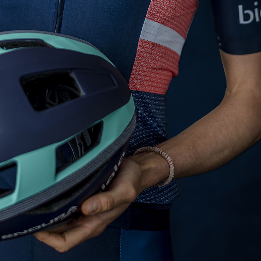 Bigla-Katusha 2020 team kit - all new nave blue and salmon mixed with traditional aqua colours
