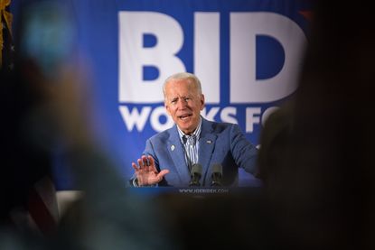 Joe Biden in New Hampshire