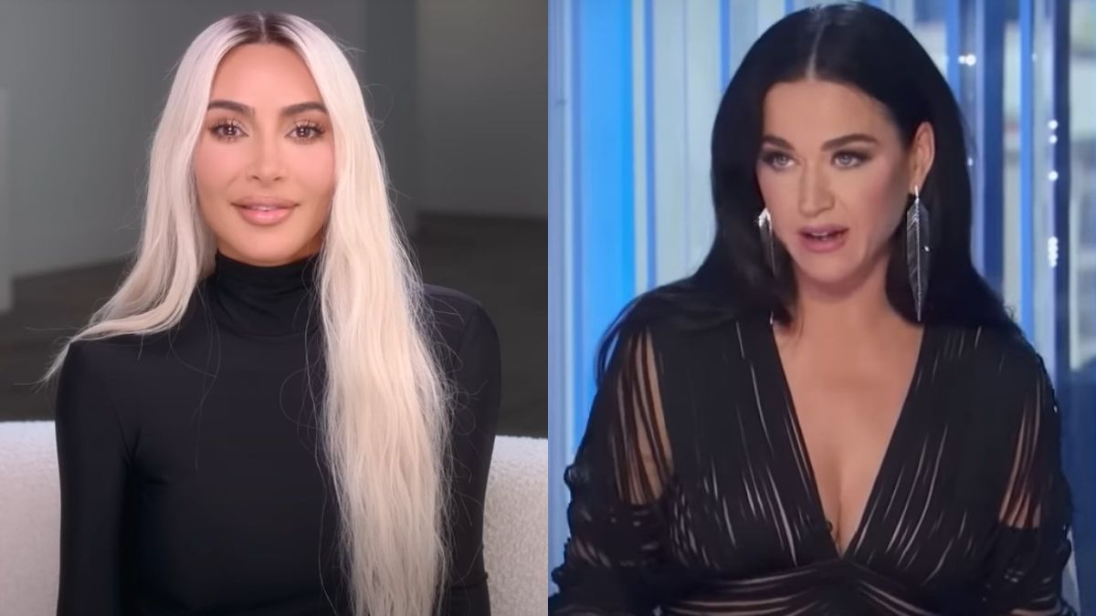 Kim Kardashian on The Kardashians and Katy Perry on American Idol.