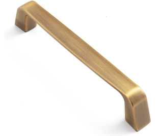 brushed brass kitchen handle