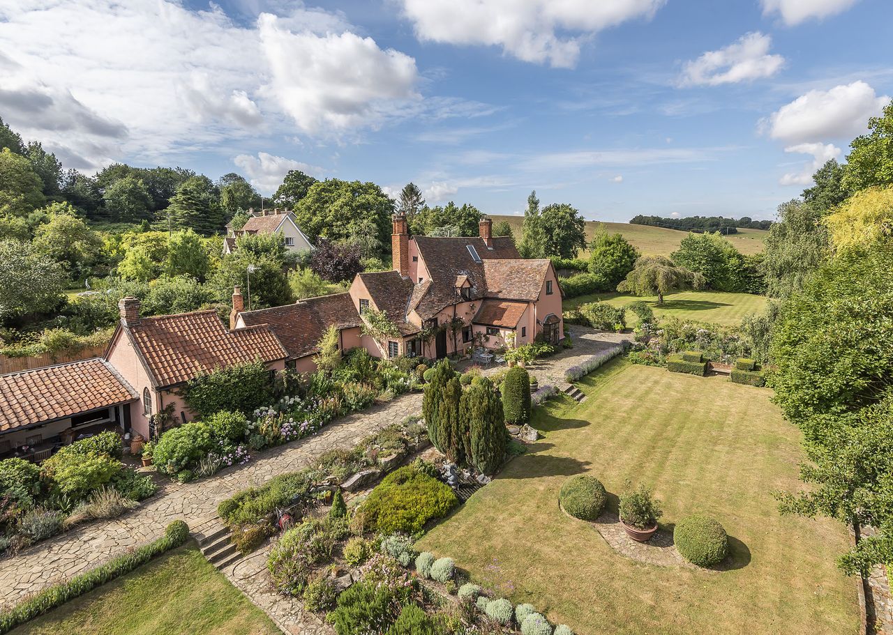 The Green, Kersey, Hammond Innes&#039; home.