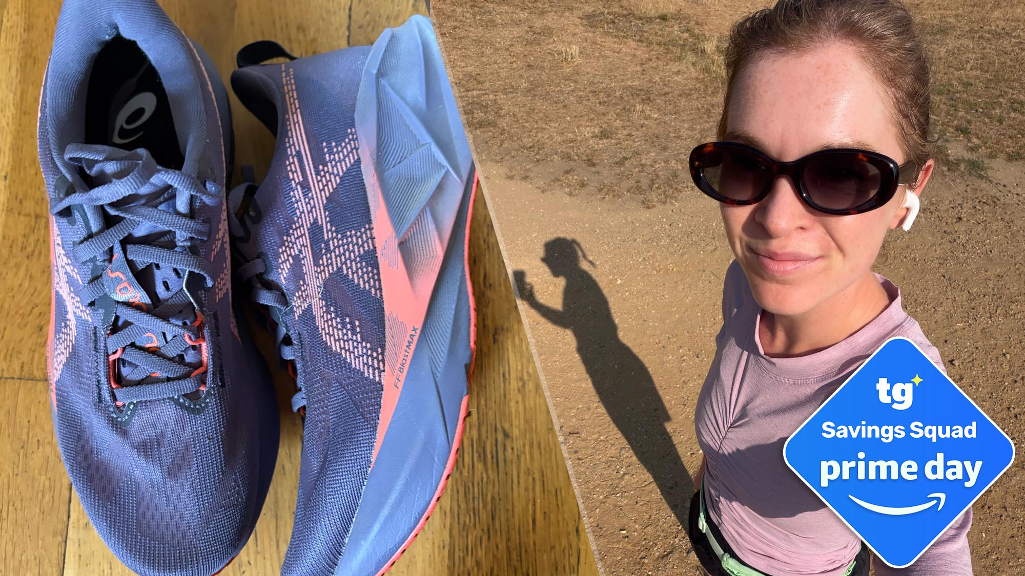 Asics Novablast 5 and fitness editor Jane McGuire