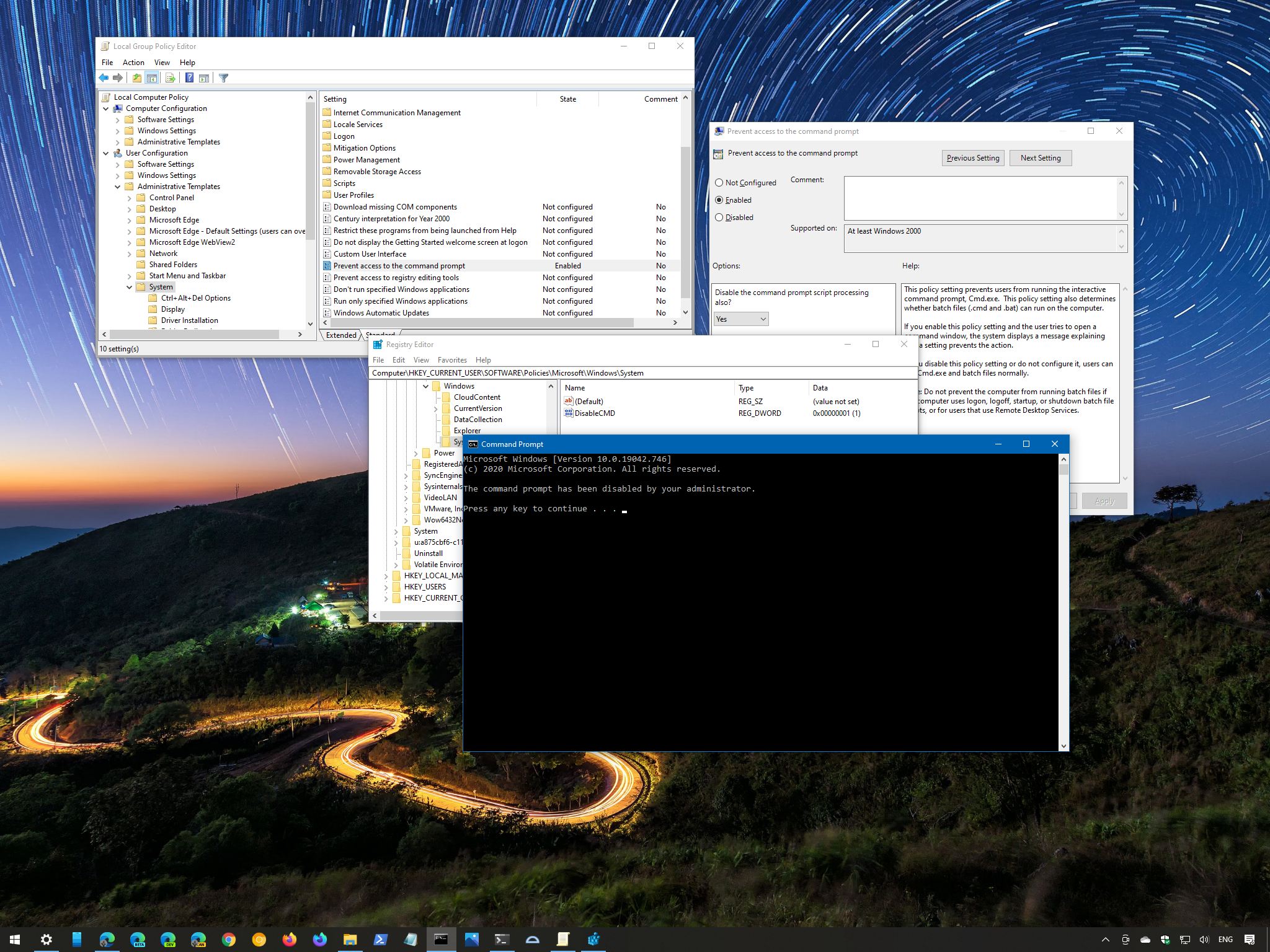 How to disable Command Prompt on Windows 10 | Windows Central
