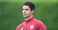 Arsenal manager Mikel Arteta during a training session at London Colney on July 03, 2023 in St Albans, England.