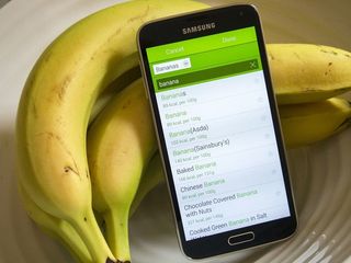 Samsung Galaxy S5 S Health nutrition
