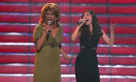 Jennifer Holliday&amp;#039;s guest performance on &amp;quot;American Idol&amp;quot; Thursday night is all anyone can talk about, but it wasn&amp;#039;t her voice that made the lasting impression.