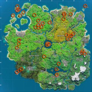 Fortnite Secret Passages map
