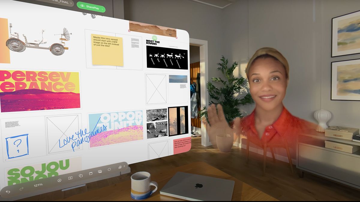 Apple Vision Pro Spatial Personas