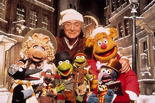 Michael Caine and The Muppets in 'The Muppet Christmas Carol'