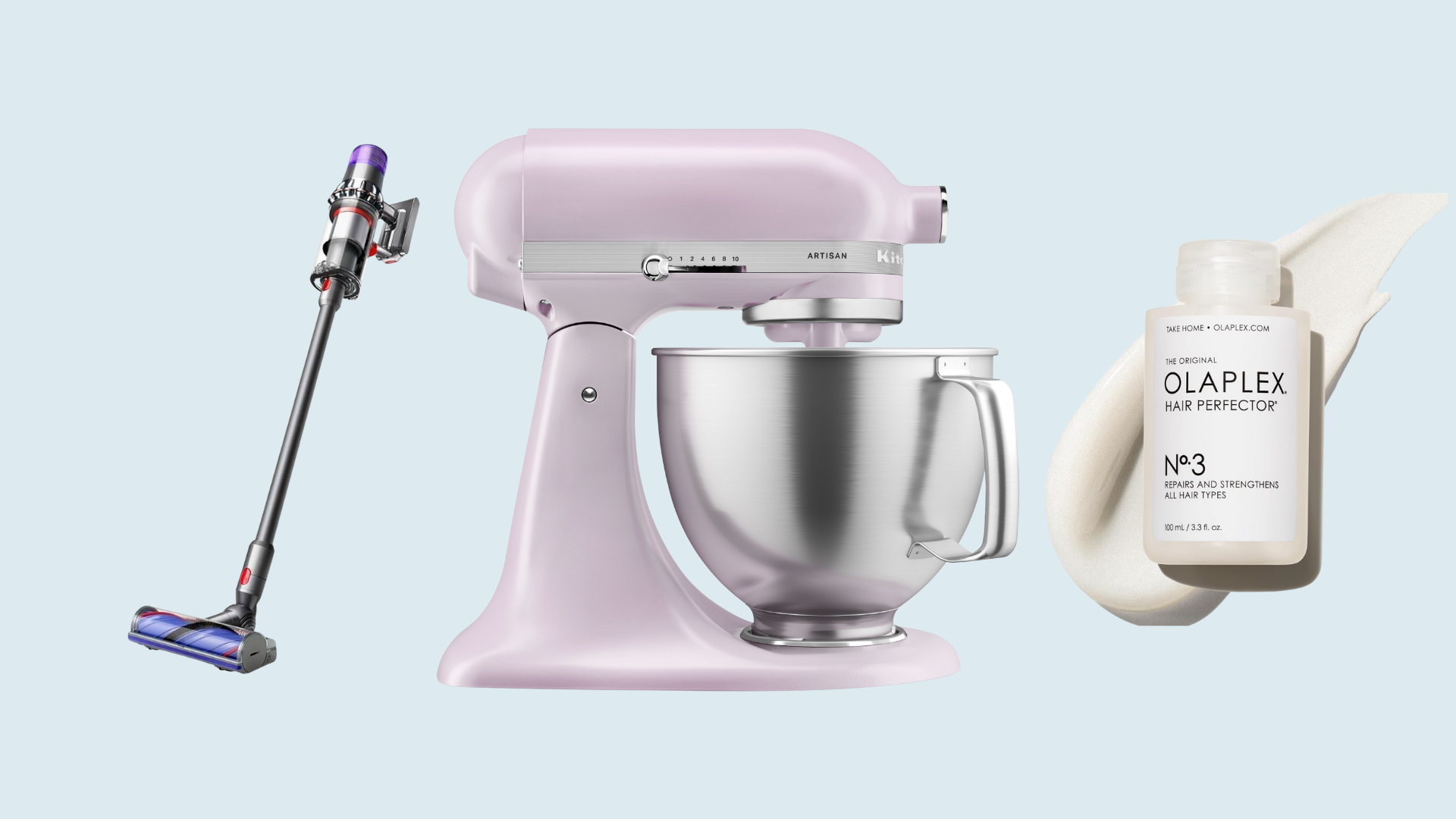 A collage of three items on sale during Amazon Prime Big Deal Days 2025