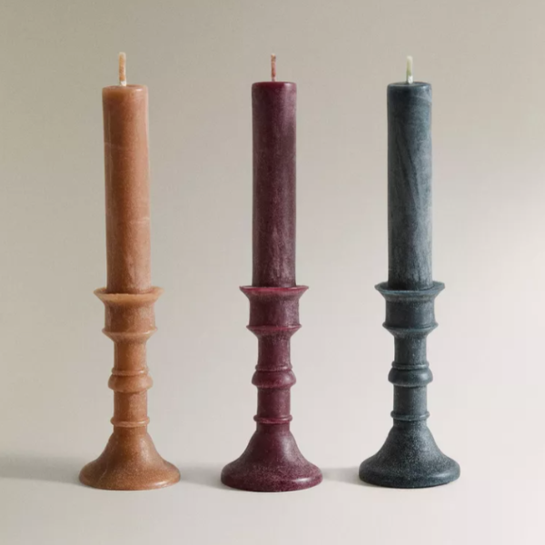 Set of Scented Candlestick Candles (set of 3)
