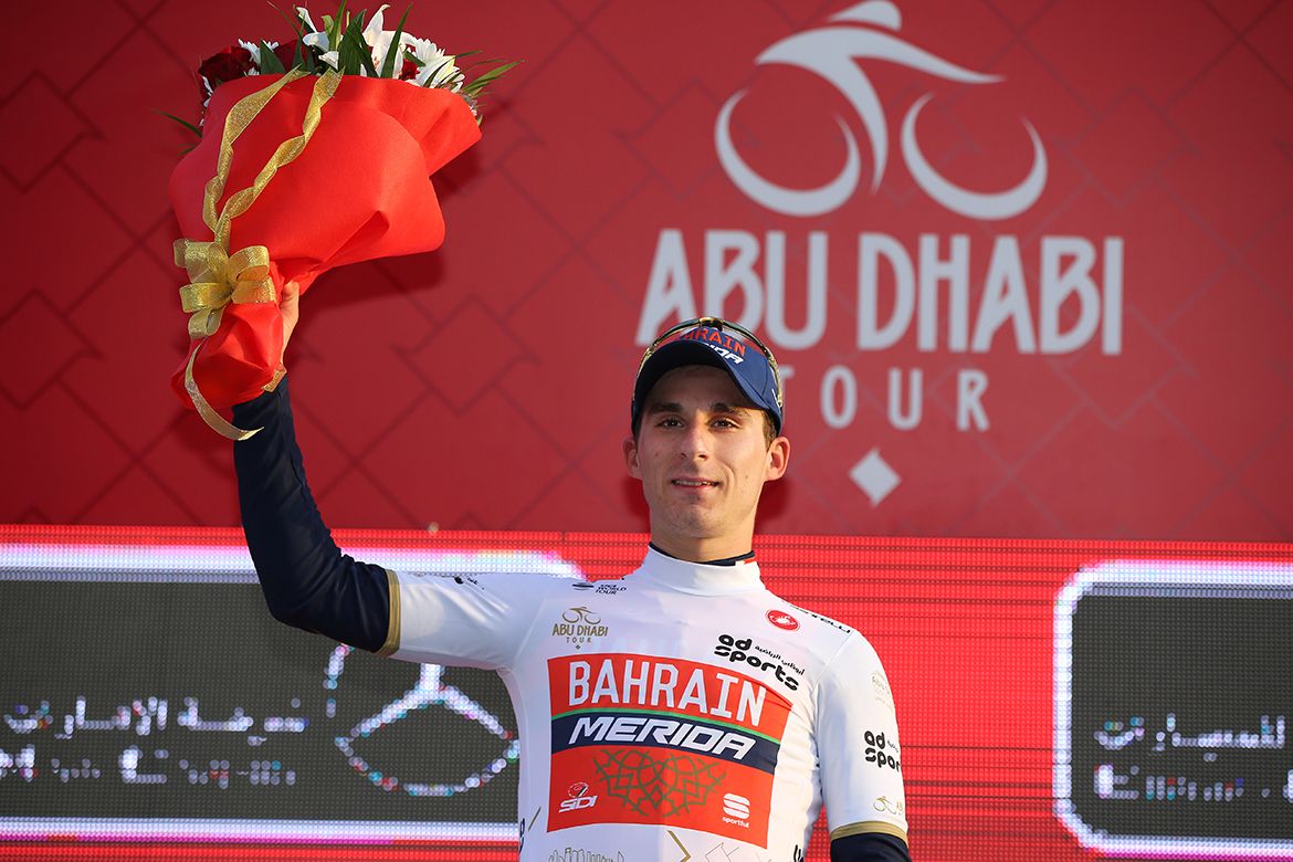 Niccolo Bonifazio leads the young rider classification after stage 1
