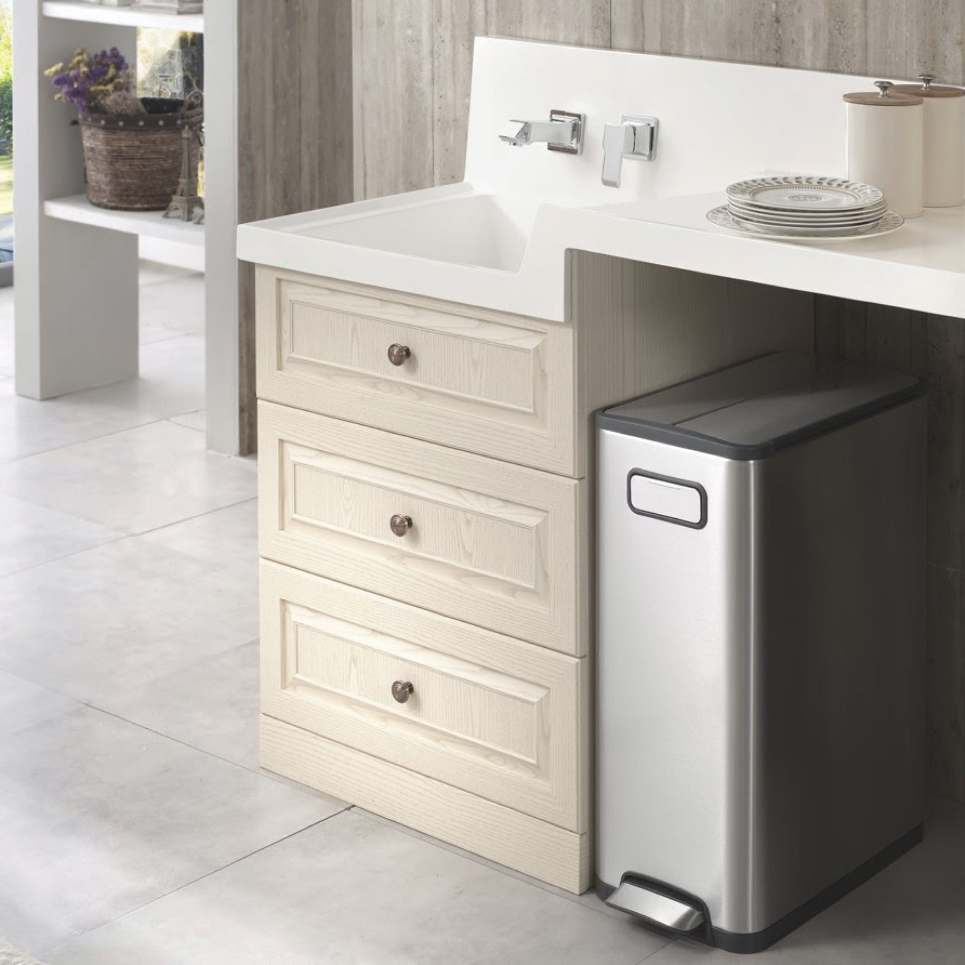 Ecofly recycling bin 20+20L