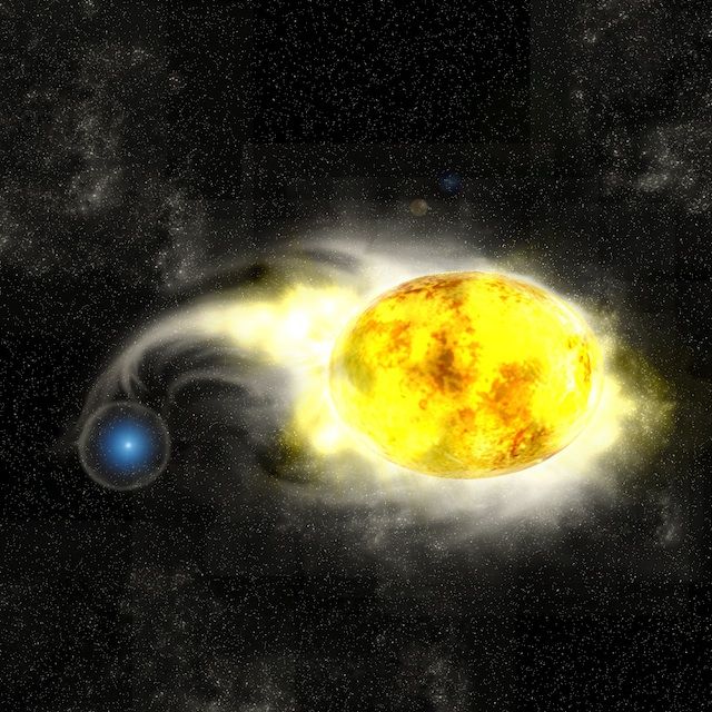 yellow supergiant binary